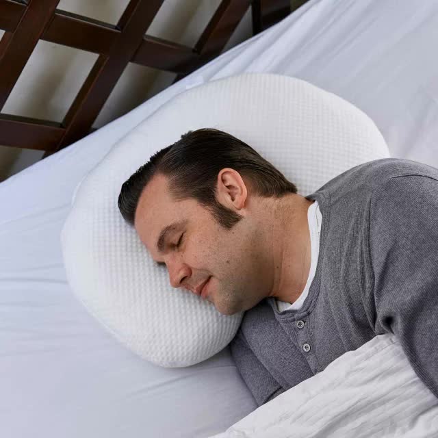 Variable comfort side sleeper pillow BOB