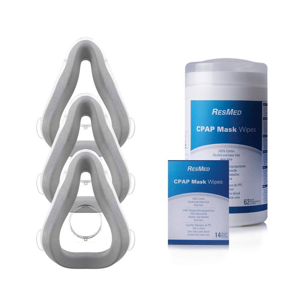 Airtouch F20 Cushion 3 Pack Cleaning Wipes Resmed Official Online Shop United Kingdom