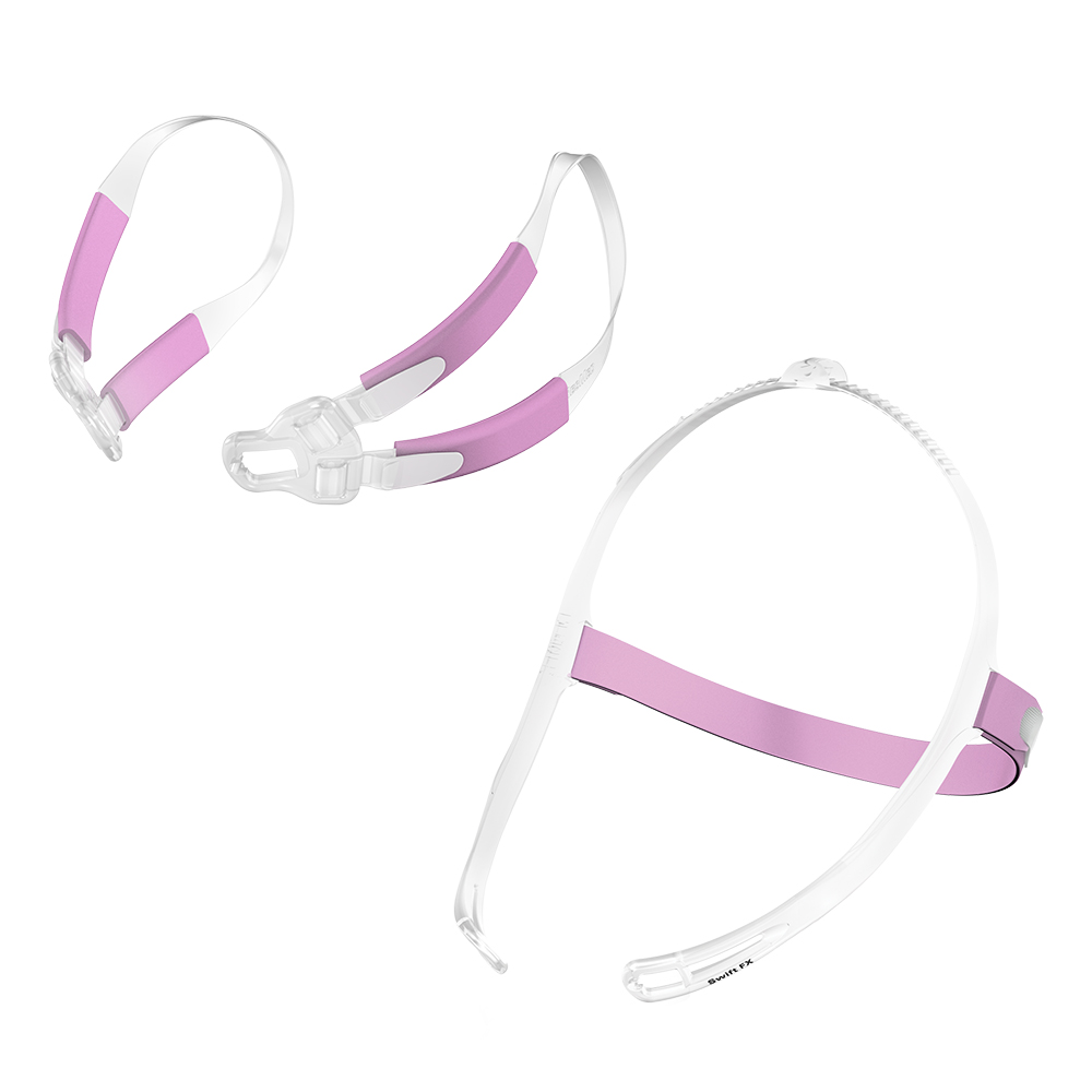 Swift™ FX for Her and Bella Combination Headgear - Pink Colour