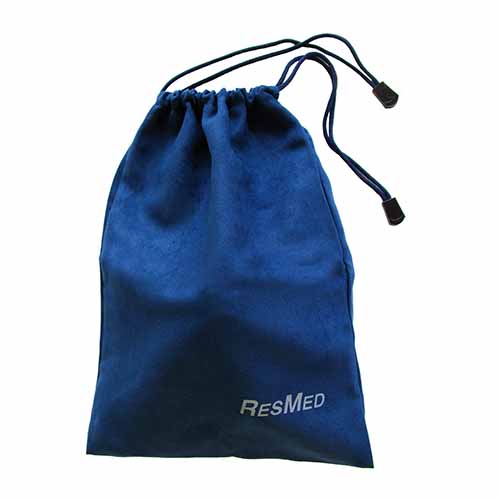 CPAP Mask drawstring bag- blue
