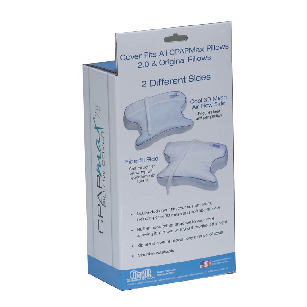 CPAPmax –Replacement cover | ResMed Contour CPAP Pillow 2.0 | SomniShop