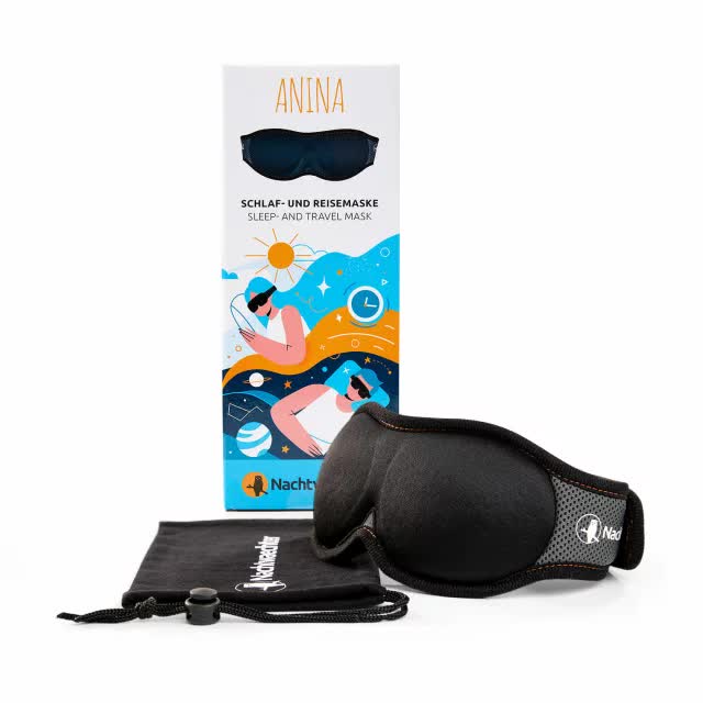 Rese- och sovmask 3D+ ANINA
