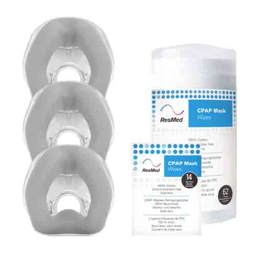 AirTouch™ N20 cushion 3 pack - with wipes