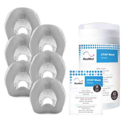 AirTouch™ N20 cushion 6 pack - with wipes